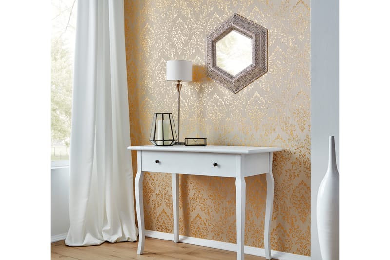 Barock Tapet Metallic Silk Ovävd Guld - AS Creation - Inredning & dekor - Väggdekor - Tapeter & tapettillbehör - Mönstrade tapeter