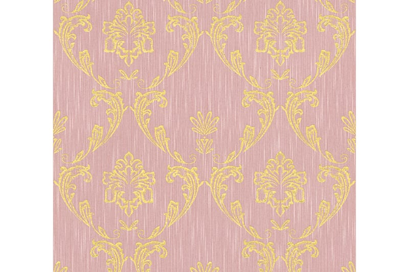 Barock Tapet Metallic Silk Ovävd Guld - AS Creation - Inredning & dekor - Väggdekor - Tapeter & tapettillbehör - Mönstrade tapeter