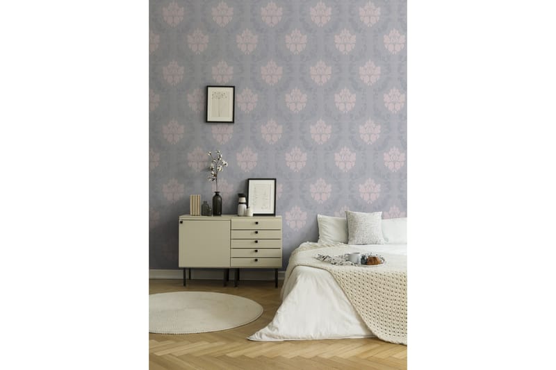 Barock Tapet New Elegance Ovävd Rosa - AS Creation - Inredning & dekor - Väggdekor - Tapeter & tapettillbehör - Mönstrade tapeter