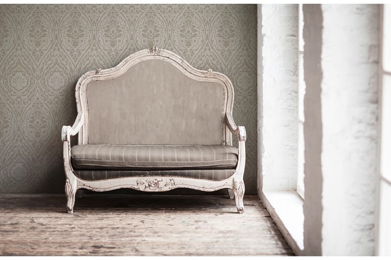 Barock Tapet Tessuto 2 Ovävd Brun Beige - AS Creation - Inredning & dekor - Väggdekor - Tapeter & tapettillbehör - Mönstrade tapeter