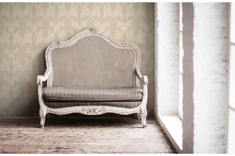Barock Tapet Tessuto Ovävd Beige Gul - AS Creation - Inredning & dekor - Väggdekor - Tapeter & tapettillbehör - Mönstrade tapeter
