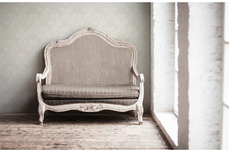 Barock Tapet Tessuto Ovävd Cream Beige - AS Creation - Inredning & dekor - Väggdekor - Tapeter & tapettillbehör - Mönstrade tapeter