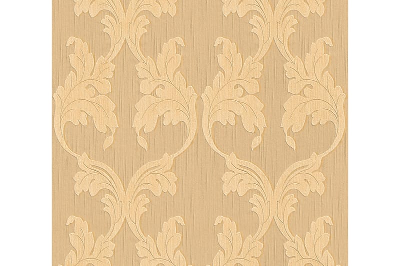 Barock Tapet Tessuto Ovävd Orange Beige - AS Creation - Inredning & dekor - Väggdekor - Tapeter & tapettillbehör - Mönstrade tapeter