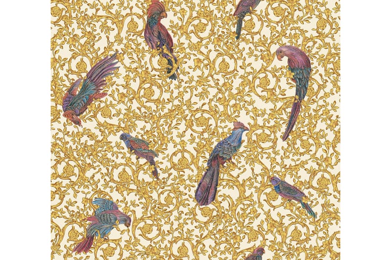 Bird Tapet Barocco Birds by Versace - AS Creation - Inredning & dekor - Väggdekor - Tapeter & tapettillbehör - Mönstrade tapeter