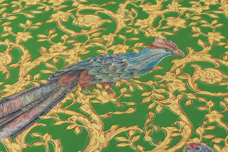 Bird Tapet Barocco Birds by Versace - AS Creation - Inredning & dekor - Väggdekor - Tapeter & tapettillbehör - Mönstrade tapeter