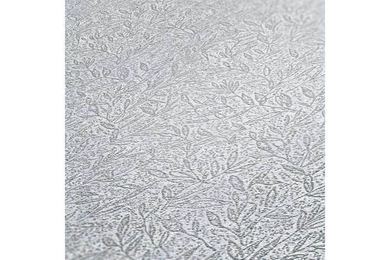 Blommig Tapet Attractive Ovävd Silver - AS Creation - Inredning & dekor - Väggdekor - Tapeter & tapettillbehör - Mönstrade tapeter