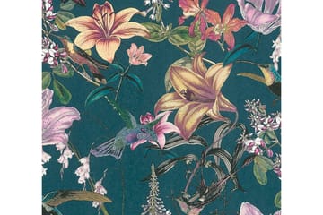 Blommig Tapet Jungle Chic Ovävd