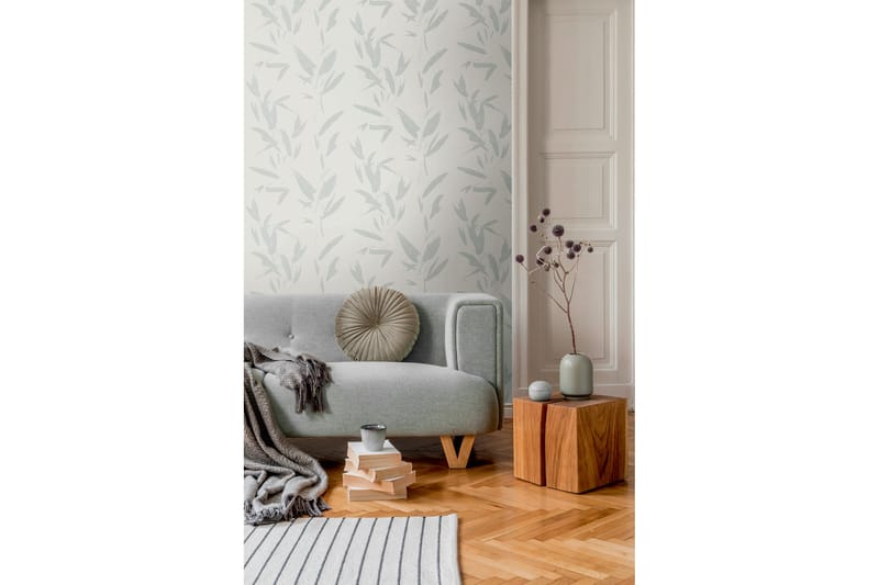 Blommig Tapet New Elegance Ovävd Cream - AS Creation - Inredning & dekor - Väggdekor - Tapeter & tapettillbehör - Mönstrade tapeter