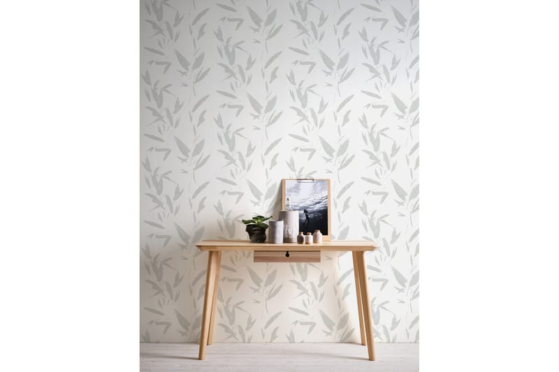 Blommig Tapet New Elegance Ovävd Cream - AS Creation - Inredning & dekor - Väggdekor - Tapeter & tapettillbehör - Mönstrade tapeter