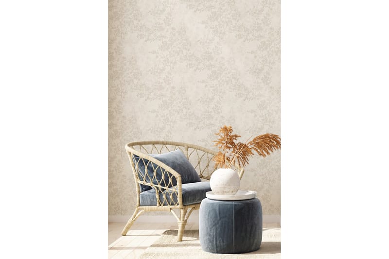 Blommig Tapet New Walls Cosy & Relax Ovävd - AS Creation - Inredning & dekor - Väggdekor - Tapeter & tapettillbehör - Mönstrade tapeter