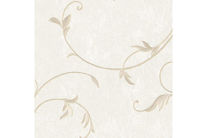 Blommig Tapet Romantico Ovävd Beige - AS Creation - Inredning & dekor - Väggdekor - Tapeter & tapettillbehör - Mönstrade tapeter