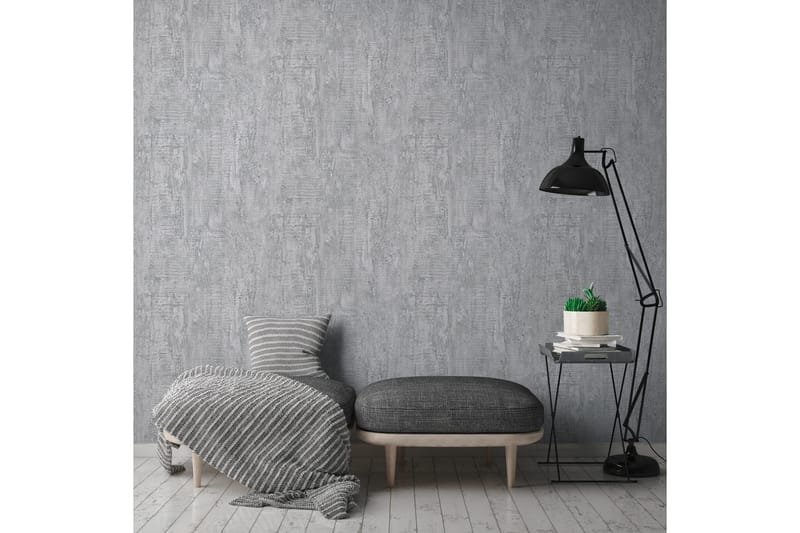 Cement Tapet Ovävd Grå - AS Creation - Inredning & dekor - Väggdekor - Tapeter & tapettillbehör - Mönstrade tapeter