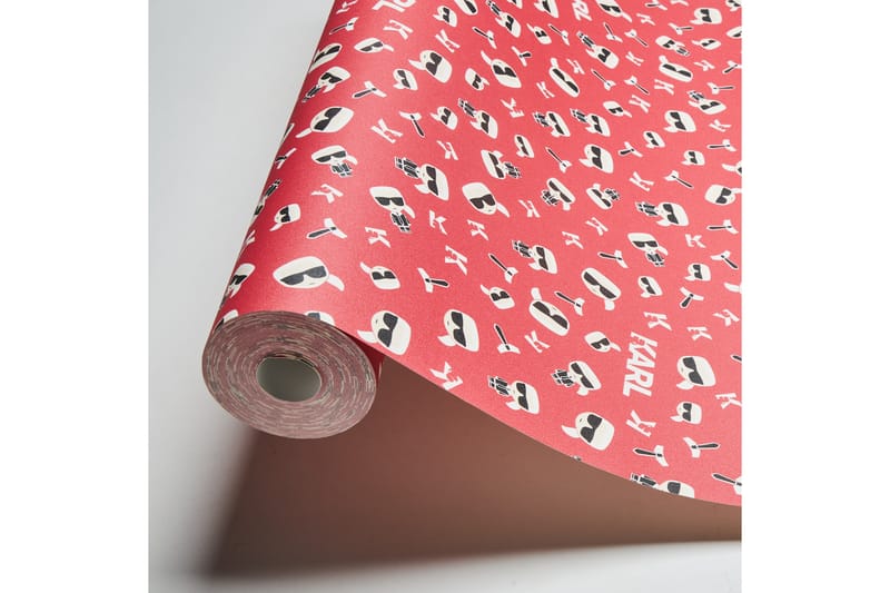 Designer Tapet Ikonik by Karl Lagerfeld - AS Creation - Inredning & dekor - Väggdekor - Tapeter & tapettillbehör - Mönstrade tapeter