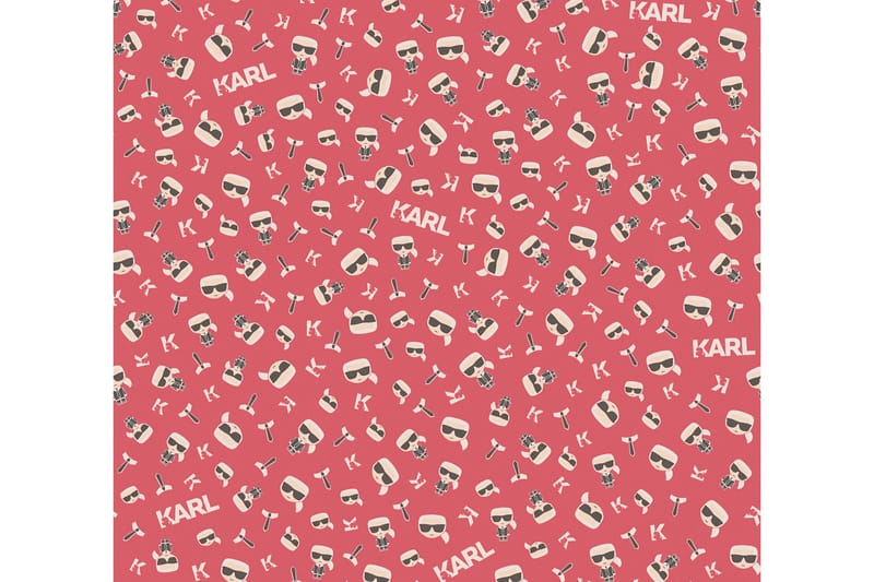 Designer Tapet Ikonik by Karl Lagerfeld - AS Creation - Inredning & dekor - Väggdekor - Tapeter & tapettillbehör - Mönstrade tapeter