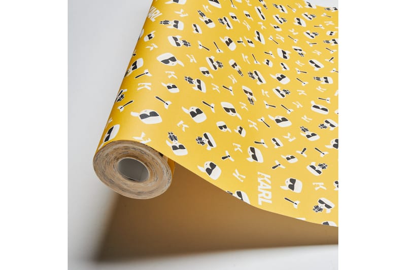 Designer Tapet Ikonik by Karl Lagerfeld - AS Creation - Mönstrade tapeter