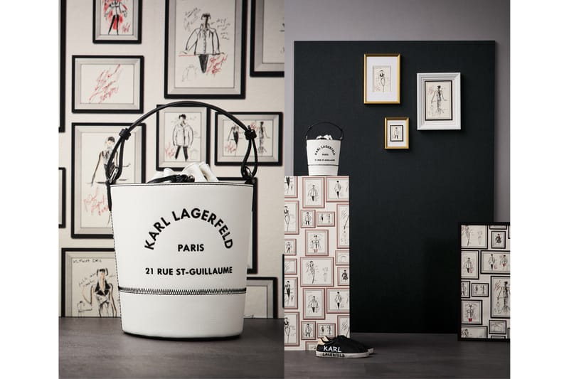Designer Tapet Sketch by Karl Lagerfeld - AS Creation - Mönstrade tapeter
