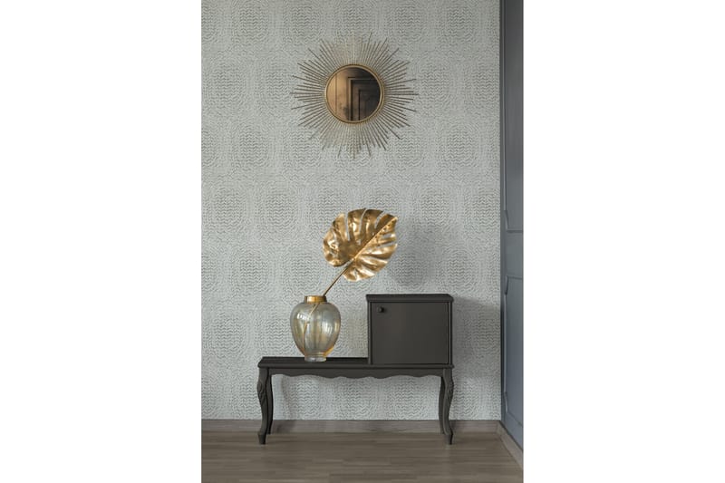 Mönstrad Tapet Alpha Ovävd Beige Silver - AS Creation - Inredning & dekor - Väggdekor - Tapeter & tapettillbehör - Mönstrade tapeter