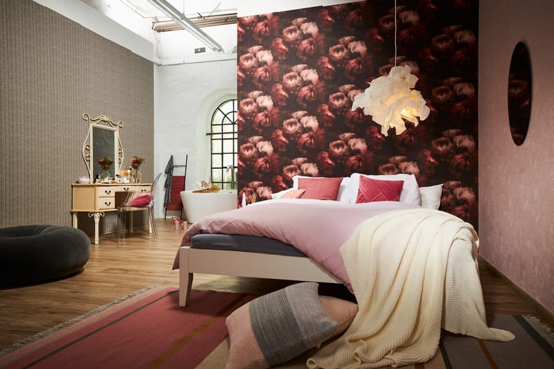 Rosas Tapet New Walls Romantic Dream Ovävd - AS Creation - Inredning & dekor - Väggdekor - Tapeter & tapettillbehör - Mönstrade tapeter
