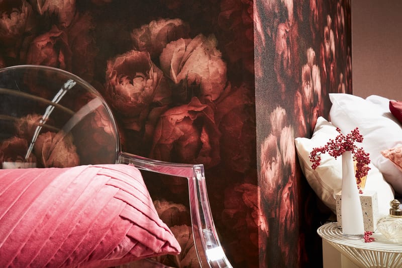 Rosas Tapet New Walls Romantic Dream Ovävd - AS Creation - Inredning & dekor - Väggdekor - Tapeter & tapettillbehör - Mönstrade tapeter