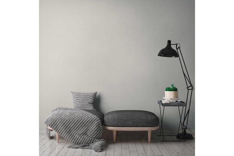 Slät Tapet Attractive Ovävd Cream - AS Creation - Inredning & dekor - Väggdekor - Tapeter & tapettillbehör - Mönstrade tapeter