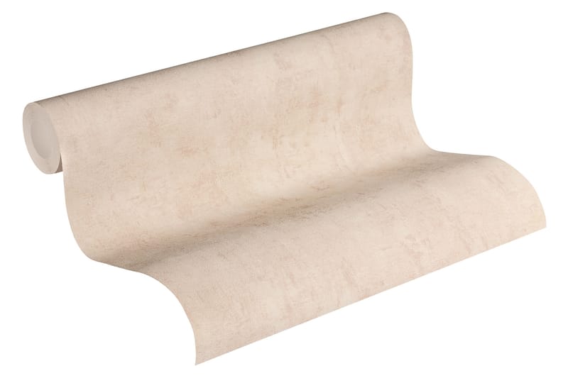 Slät Tapet Blooming Ovävd Beige - AS Creation - Inredning & dekor - Väggdekor - Tapeter & tapettillbehör - Mönstrade tapeter