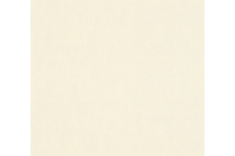 Slät Tapet Castello Ovävd Cream - AS Creation - Inredning & dekor - Väggdekor - Tapeter & tapettillbehör - Mönstrade tapeter