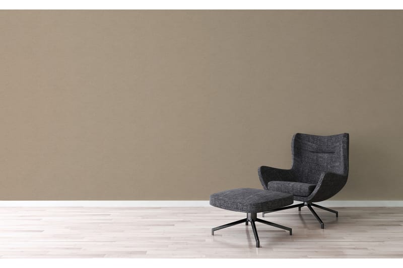 Slät Tapet Cuba Ovävd Beige Brun - AS Creation - Inredning & dekor - Väggdekor - Tapeter & tapettillbehör - Mönstrade tapeter