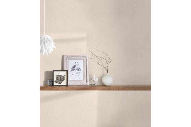 Slät Tapet Hermitage Ovävd Cream - AS Creation - Inredning & dekor - Väggdekor - Tapeter & tapettillbehör - Mönstrade tapeter