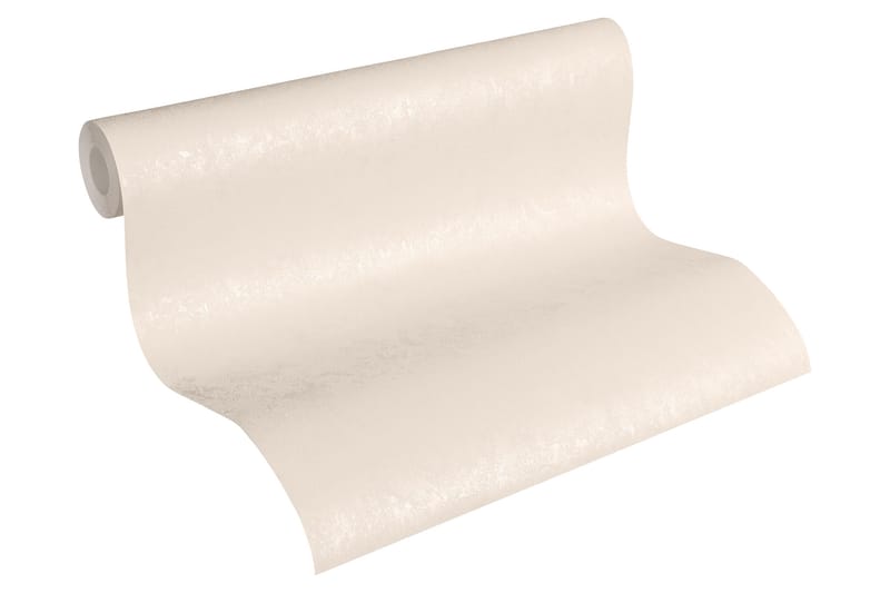 Slät Tapet Hermitage Ovävd Cream - AS Creation - Inredning & dekor - Väggdekor - Tapeter & tapettillbehör - Mönstrade tapeter