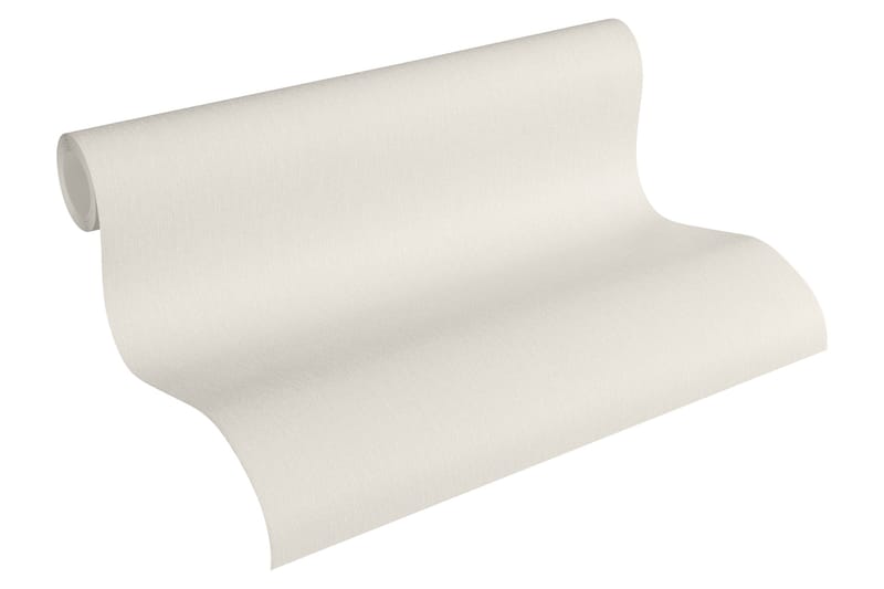Slät Tapet Hygge Ovävd Cream Beige - AS Creation - Inredning & dekor - Väggdekor - Tapeter & tapettillbehör - Mönstrade tapeter