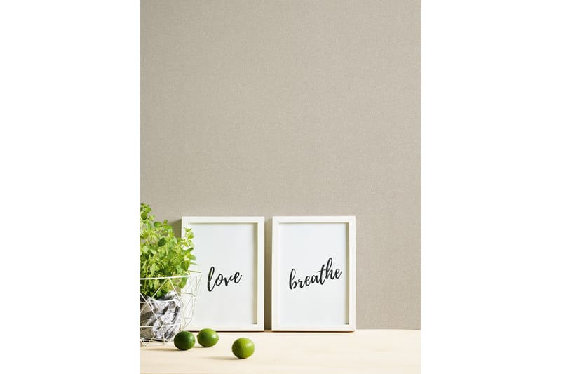 Slät Tapet New Elegance Ovävd Beige - AS Creation - Inredning & dekor - Väggdekor - Tapeter & tapettillbehör - Mönstrade tapeter