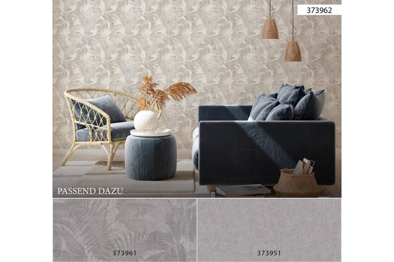 Slät Tapet New Walls Cosy & Relax Ovävd - AS Creation - Inredning & dekor - Väggdekor - Tapeter & tapettillbehör - Mönstrade tapeter