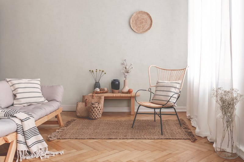 Slät Tapet New Walls Cosy & Relax Ovävd - AS Creation - Inredning & dekor - Väggdekor - Tapeter & tapettillbehör - Mönstrade tapeter