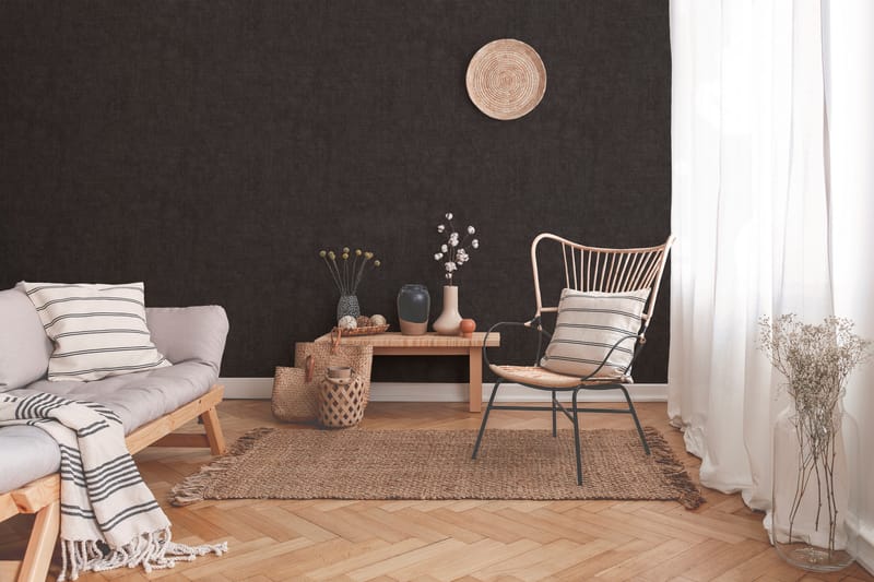 Slät Tapet New Walls Cosy & Relax Ovävd - AS Creation - Inredning & dekor - Väggdekor - Tapeter & tapettillbehör - Mönstrade tapeter