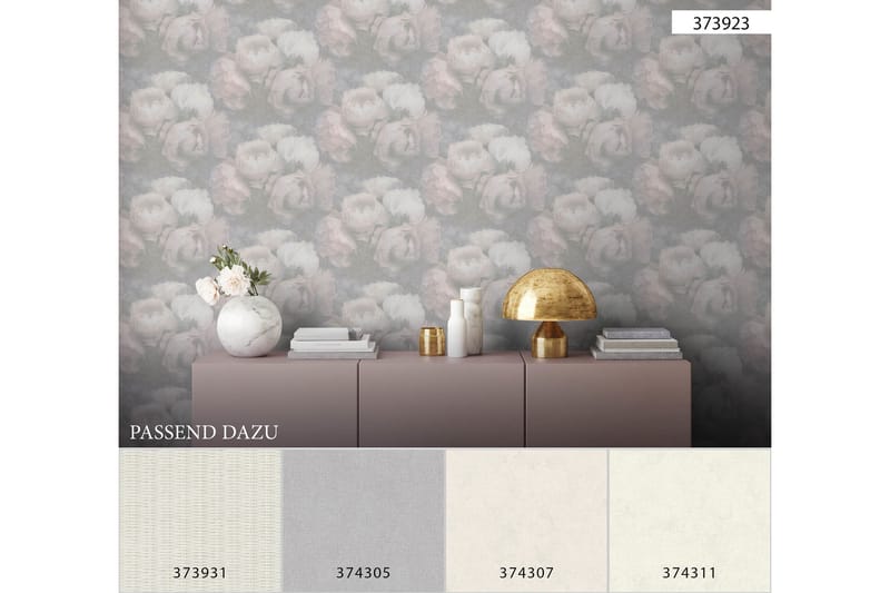 Slät Tapet New Walls Ovävd Cream - AS Creation - Inredning & dekor - Väggdekor - Tapeter & tapettillbehör - Mönstrade tapeter