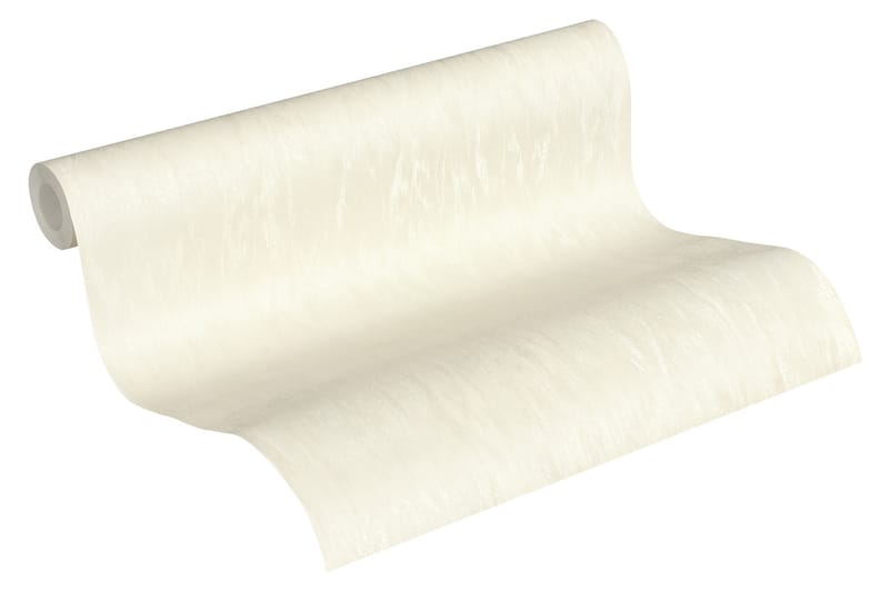 Slät Tapet Romantico Ovävd Cream - AS Creation - Inredning & dekor - Väggdekor - Tapeter & tapettillbehör - Mönstrade tapeter