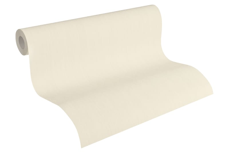 Slät Tapet Siena Ovävd Cream - AS Creation - Inredning & dekor - Väggdekor - Tapeter & tapettillbehör - Mönstrade tapeter