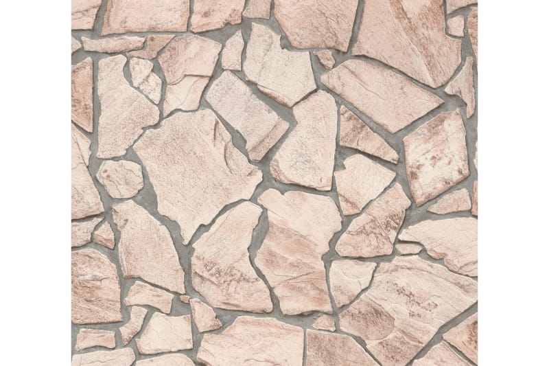 Sten Tapet Ovävd Beige Grå Brun - AS Creation - Inredning & dekor - Väggdekor - Tapeter & tapettillbehör - Mönstrade tapeter
