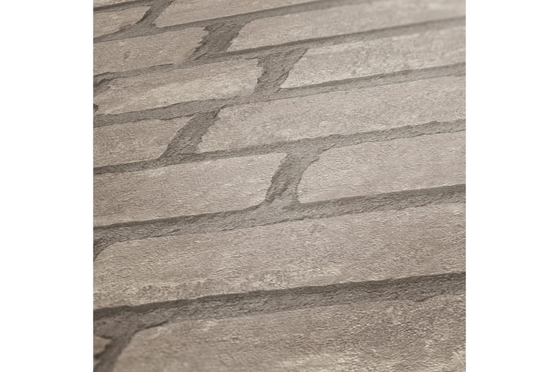 Sten Tapet Ovävd Grå Beige - AS Creation - Inredning & dekor - Väggdekor - Tapeter & tapettillbehör - Mönstrade tapeter