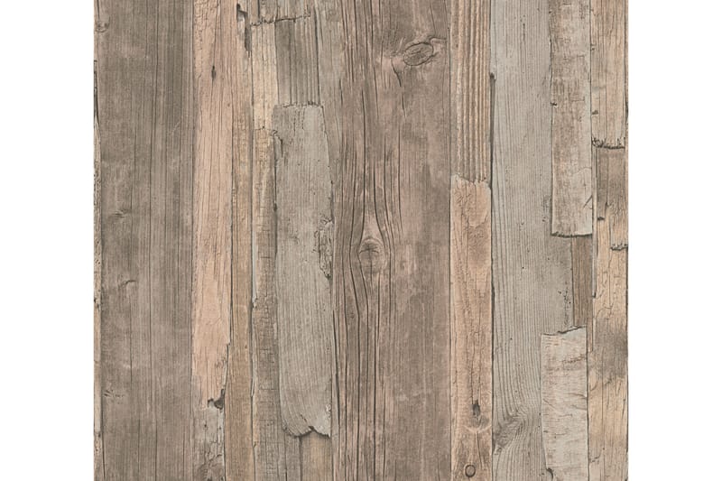 Trälik Tapet Ovävd Beige Brun - AS Creation - Inredning & dekor - Väggdekor - Tapeter & tapettillbehör - Mönstrade tapeter