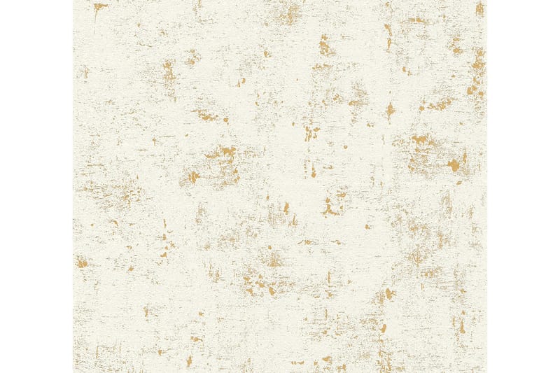 Vintage Tapet Blooming Ovävd Vit Guld - AS Creation - Inredning & dekor - Väggdekor - Tapeter & tapettillbehör - Mönstrade tapeter
