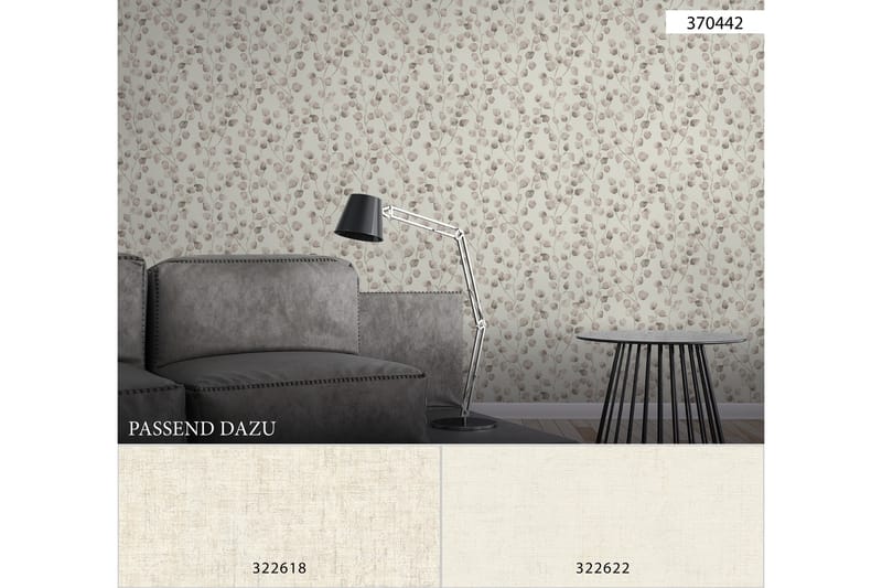 Vintage Tapet Cuba Ovävd Beige Cream - AS Creation - Inredning & dekor - Väggdekor - Tapeter & tapettillbehör - Mönstrade tapeter