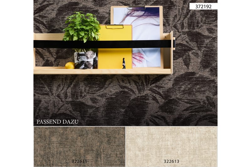 Vintage Tapet Grönery Ovävd Cream Beige - AS Creation - Inredning & dekor - Väggdekor - Tapeter & tapettillbehör - Mönstrade tapeter