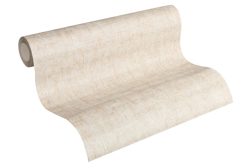 Vintage Tapet Grönery Ovävd Cream Beige - AS Creation - Inredning & dekor - Väggdekor - Tapeter & tapettillbehör - Mönstrade tapeter