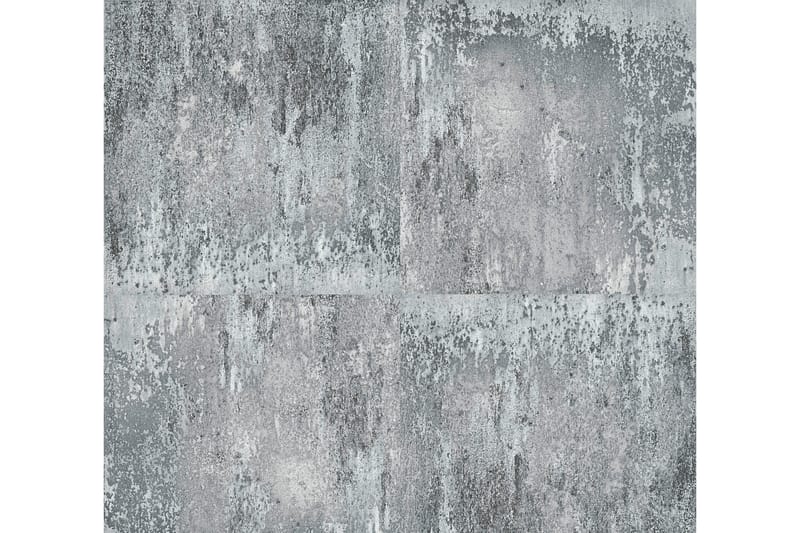 Vintage Tapet Ovävd Grå Svart Silver - AS Creation - Inredning & dekor - Väggdekor - Tapeter & tapettillbehör - Mönstrade tapeter