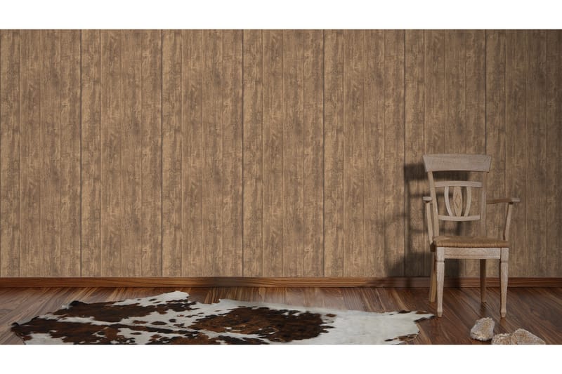 Wood effect Tapet Best of Wood`n Stone - AS Creation - Inredning & dekor - Väggdekor - Tapeter & tapettillbehör - Mönstrade tapeter