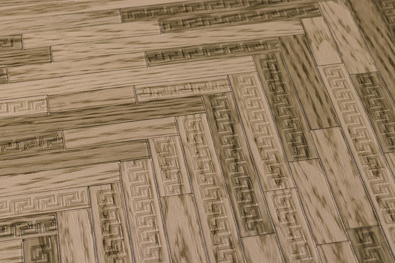 Wood effect Tapet Eterno by Versace - AS Creation - Inredning & dekor - Väggdekor - Tapeter & tapettillbehör - Mönstrade tapeter