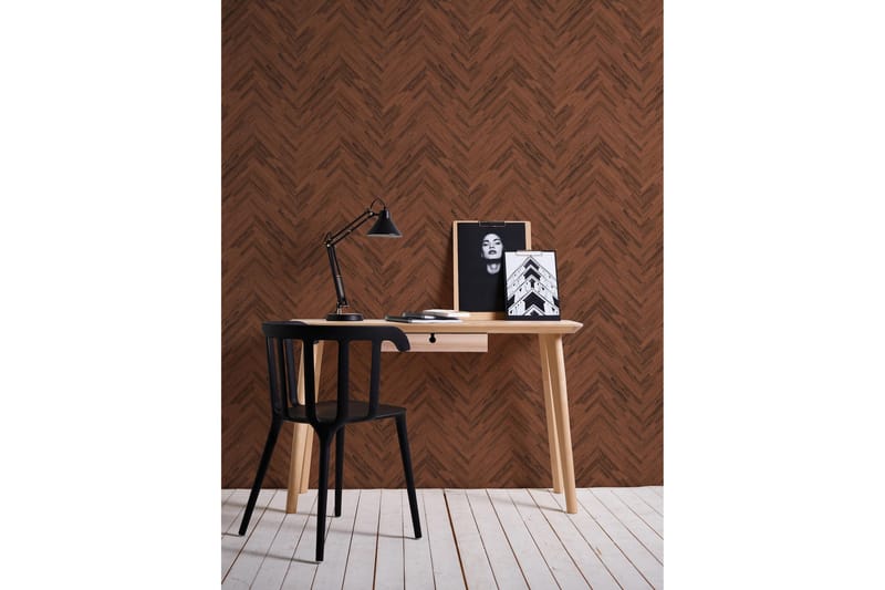 Wood effect Tapet Eterno by Versace - AS Creation - Inredning & dekor - Väggdekor - Tapeter & tapettillbehör - Mönstrade tapeter