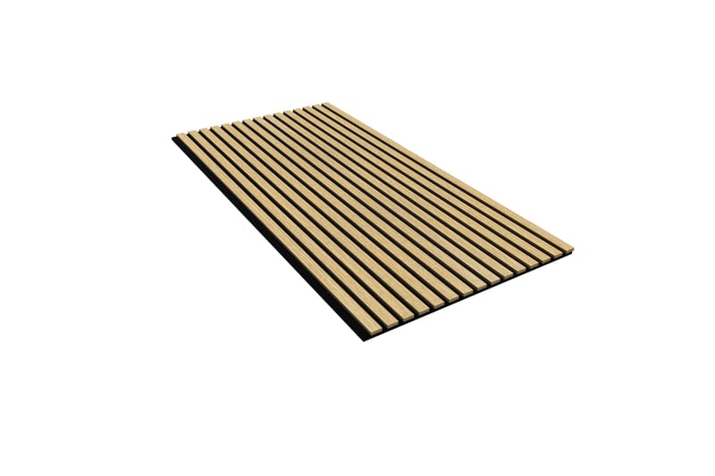 Trälamell Akustikpaneler 120x60x1.8 cm 4-pack