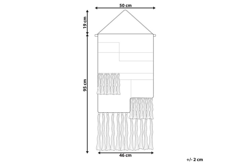 Väggdekoration i tyg Hangu - Inredning & dekor - Väggdekor - Dekorplast & kakeldekor